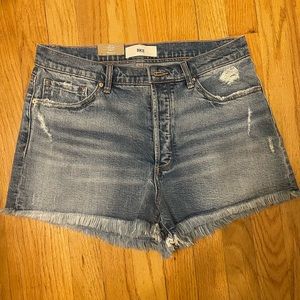 BKE Denim High Rise Shorts NWT